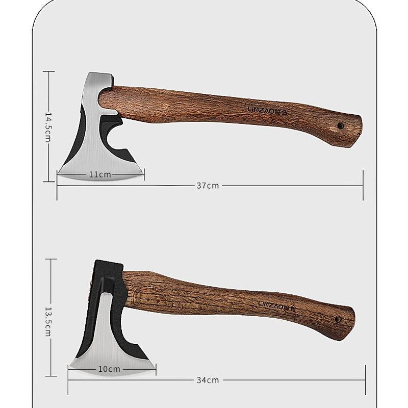 camping hand axe portable outdoor tactics camping tools aircraft axe carpenter's axe bone chopping tree cutting and logging hand axe Application Scenario