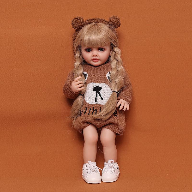 simulated doll baby reborn doll girl toy princess gift than dress-up children play house doll ba yang