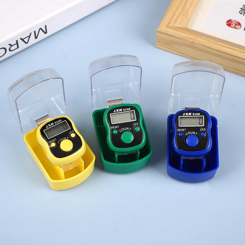 1020 bread box led counter manual register finger ring counter transparent gift box register Application Scenario
