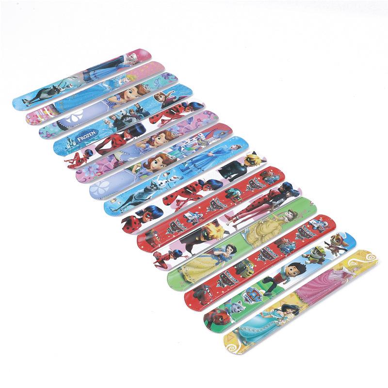 fairy tale princess ring pop party decorations slap bracelet bracelet protective gear children cartoon wristband south africa hot sale Item Picture