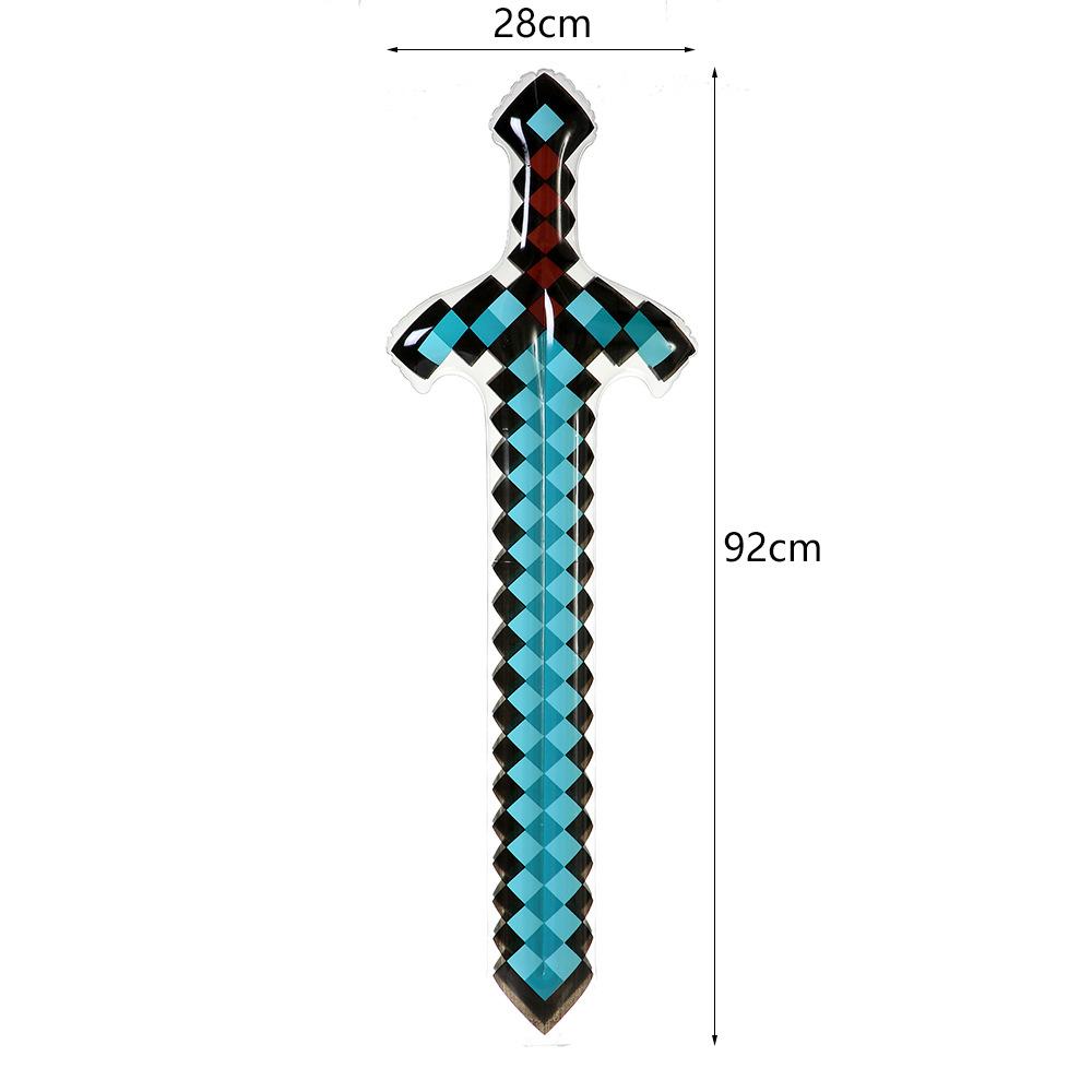 2024 new pvc children's cartoon inflatable toy sword sword axe pick toy factory wholesale Item Picture