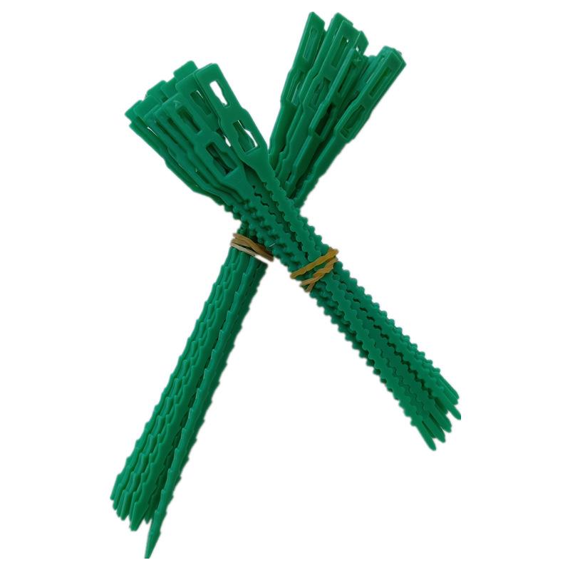 factory direct sales garden gardening fish bone spur tie 23cm long 20 pieces cable tie garden rope full figure