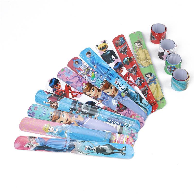 fairy tale princess ring pop party decorations slap bracelet bracelet protective gear children cartoon wristband south africa hot sale Application Scenario