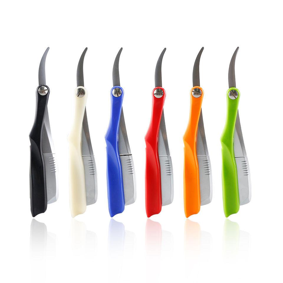 Barber Shop Beard Trimming Shaver Traditional Barber Shop Folding Shaver Men's Beauty Hairdressing Supplies