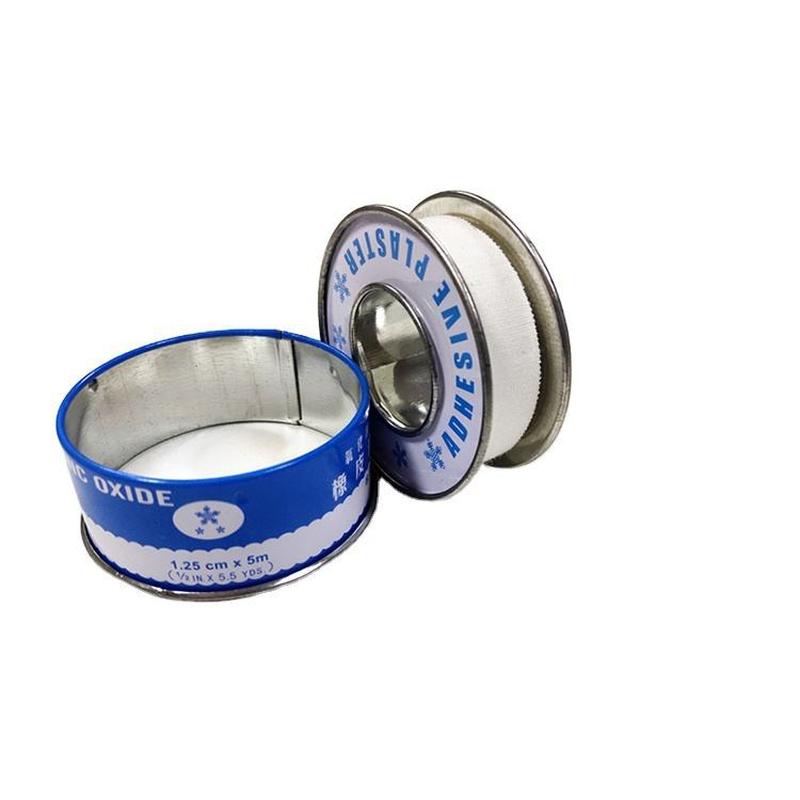 foreign trade export iron canned adhesive plaster tape medical adhesive plaster adhesive plaster tape export to africa Specification drawing
