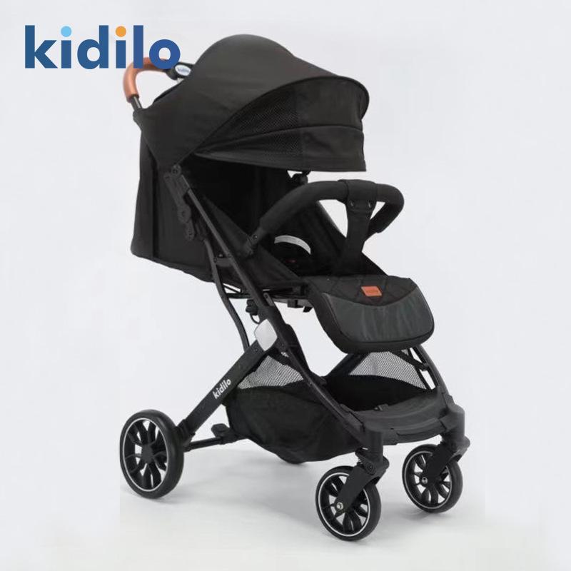 kidilo lightweight baby stroller can sit and lie baby carriage folding baby going out travel convenient small push