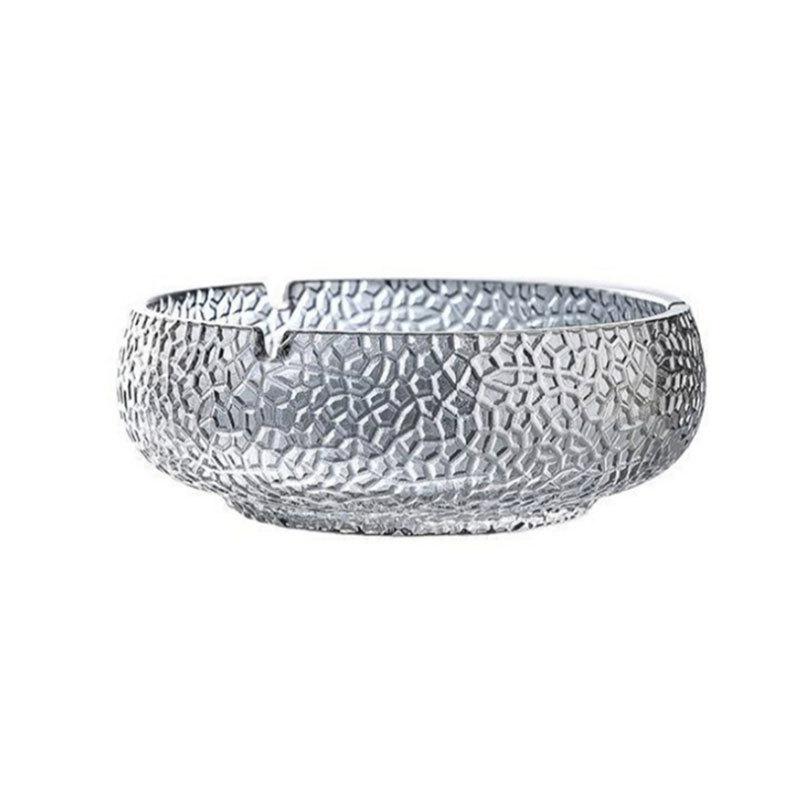 nordic round crystal glass ashtray creative cigar ashtray creative large home living room decoration destroy ashtray full figure