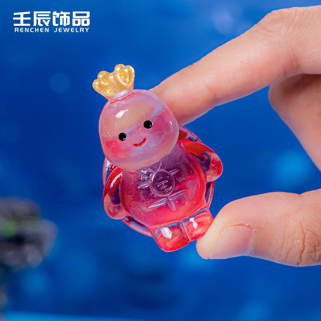 micro landscape luminous turtle diving turtle small turtle factory director diy ornament accessories resin crafts doll decoration Application Scenario