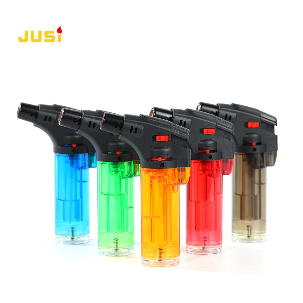 999 long mouth direct punch burning torch cigar high temperature welding gun spray gun gas windproof moxibustion lighter factory wholesale full figure