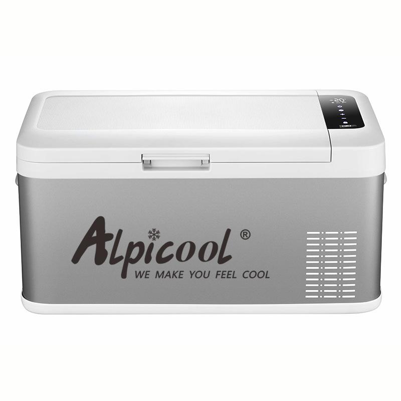 Alpicool Alpicool Car Refrigerator Mk18 Dual Use in Car and Home Compressor Refrigeration Outdoor Travel Car Mini Refrigerator Application Scenario