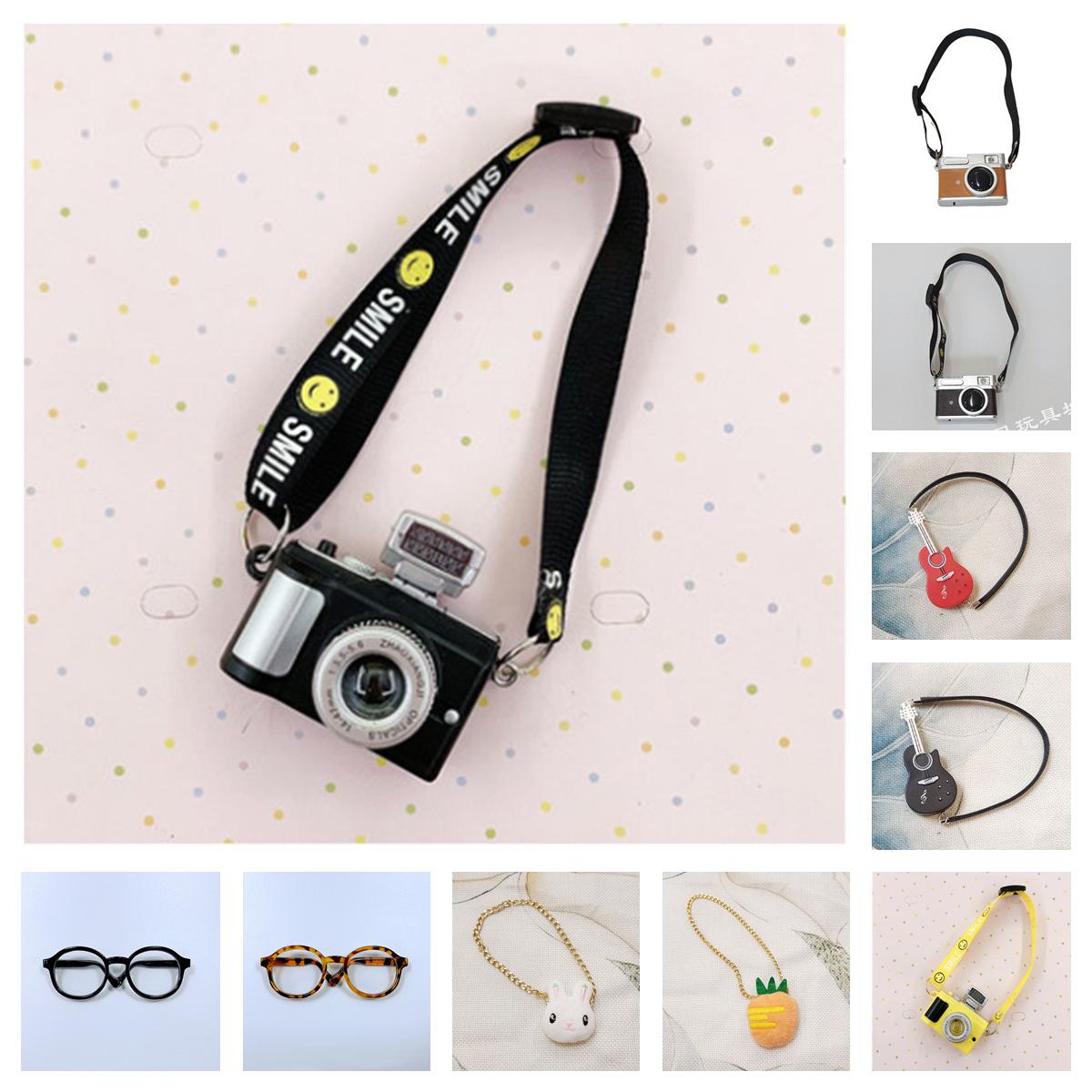 Wholesale Spot Wallace and Gromit Camera Guitar Clothes Accessories Chain Bag Cotton Doll Glasses SLR Messenger Bag full figure