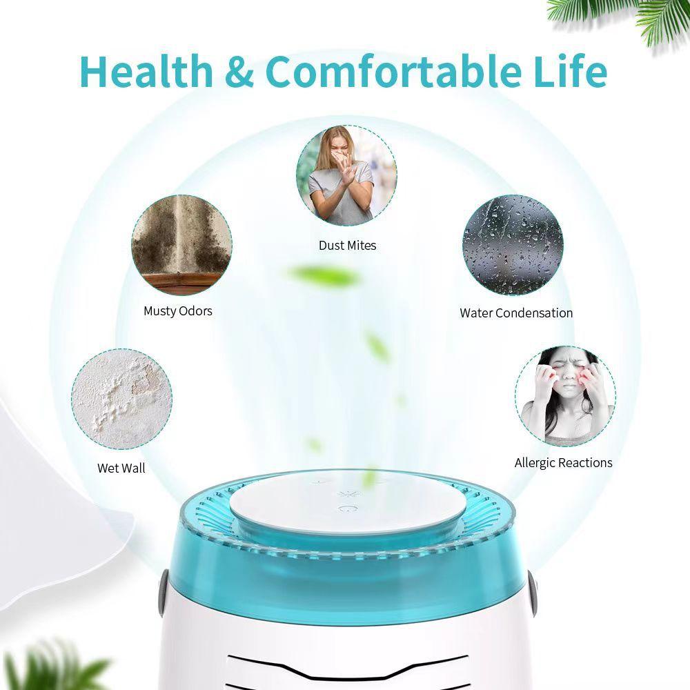 cross-border new indoor dehumidifier household moisture-proof and moisture-proof small dehumidifier bedroom air purifier details Picture
