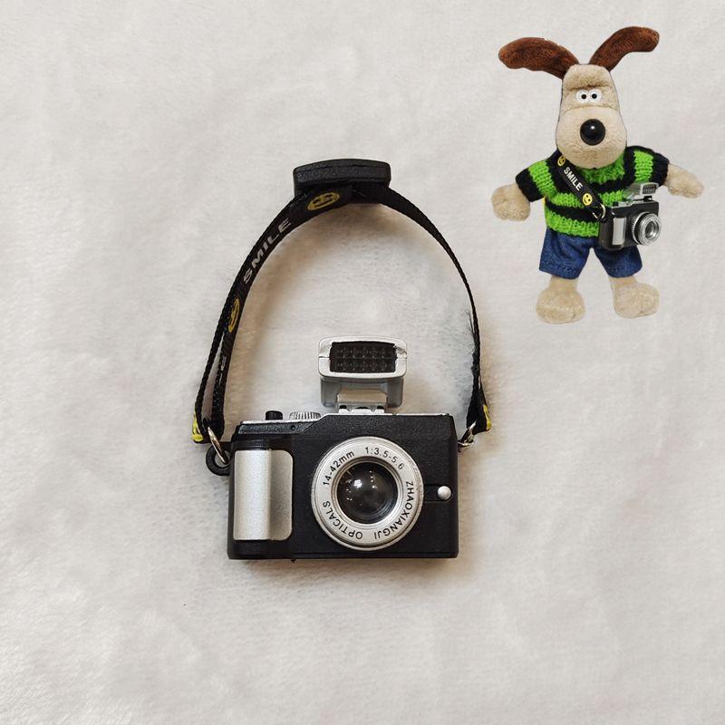14cm wallace and gromit goggles camera swim ring straw hat pants scarf hat bow headdress accessories collection Item Picture