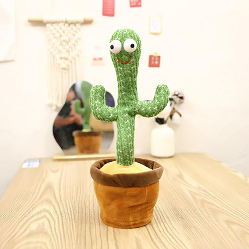 hot selling cross-border dancingcactus tiktok same music song enchanting flower twist dancing cactus Specification drawing