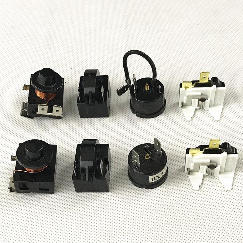 freezer ice starter heavy hammer starter 1/6hp125w compressor ptc refrigerator starter overload protector full figure