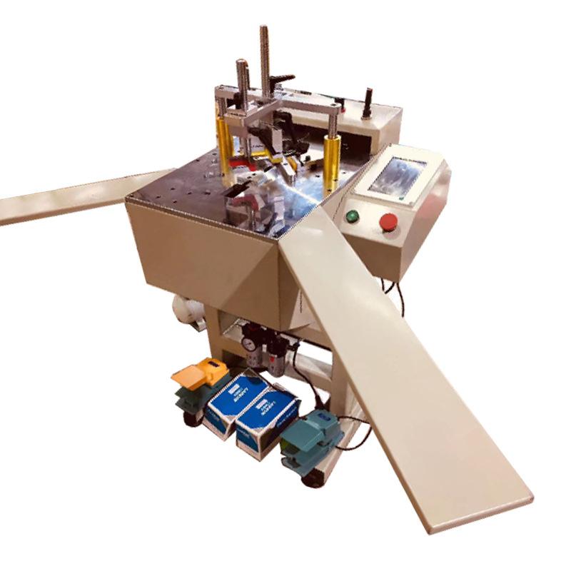 hanyi frame nailing machine automatic touch screen with plywood cnc corner nailing machine cnc machine nail frame machine