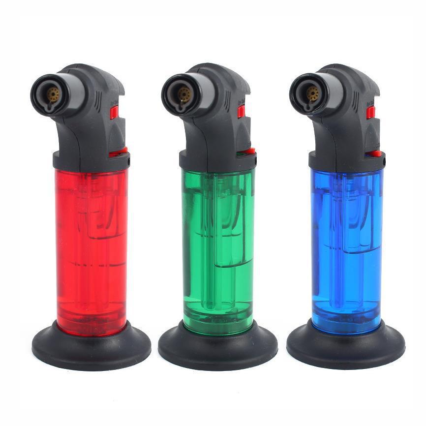 Free Shipping Straight Inflatable Lighter Personality Cigar Moxibustion Candle High Temperature Welding Gun Spray Gun Lighter Item Picture