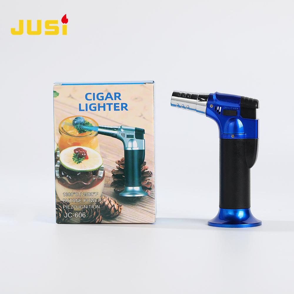 jc606 multifunctional flame gun portable straight cigar moxibustion igniter outdoor barbecue burning torch manufacturer Specification drawing