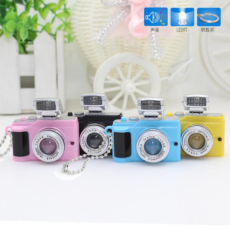 cell phone shell accessories mini luminous sound camera halter necklace gift ornament keychain toy pendant bag Application Scenario