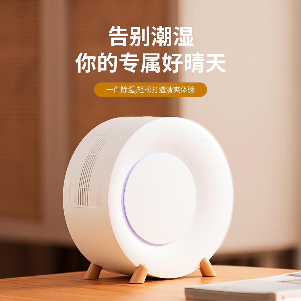 intelligent constant temperature dehumidifier semiconductor dry clothes dehumidifier living room portable dehumidifier household small creative gift details Picture
