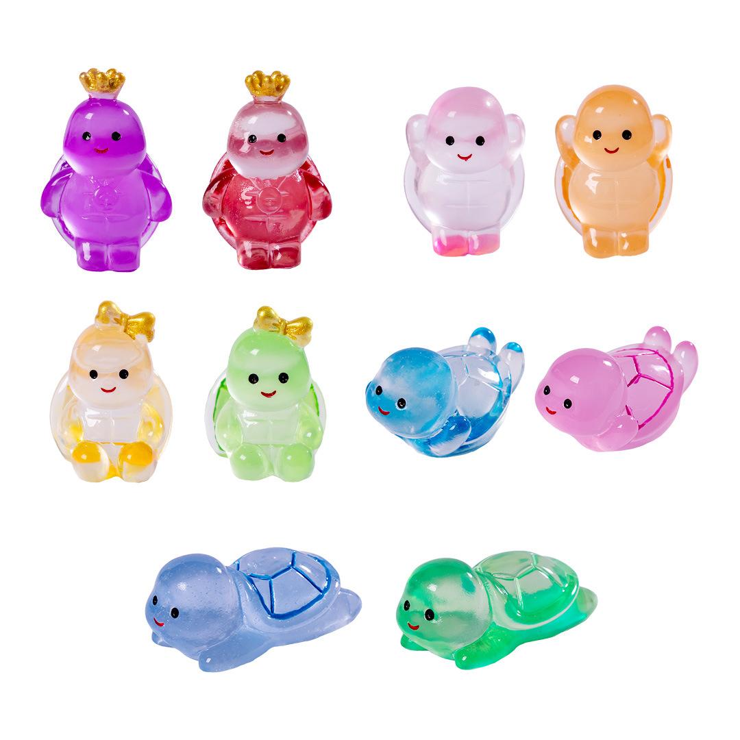 micro landscape luminous turtle diving turtle small turtle factory director diy ornament accessories resin crafts doll decoration Item Picture