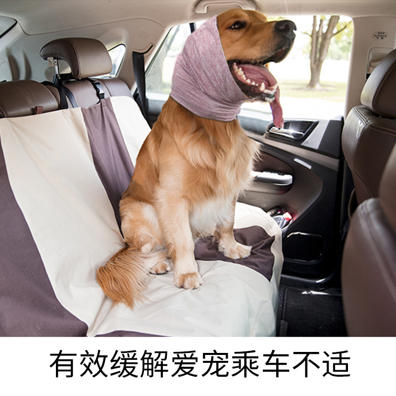 跨境新品宠物耳罩保暖防寒防冻猫狗耳朵头套高弹户外出行宠物耳套