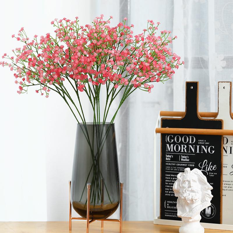 artificial starry dried flower wholesale artificial flowers plastic flower wedding ornamental flower soft glue starry artificial flower Application Scenario