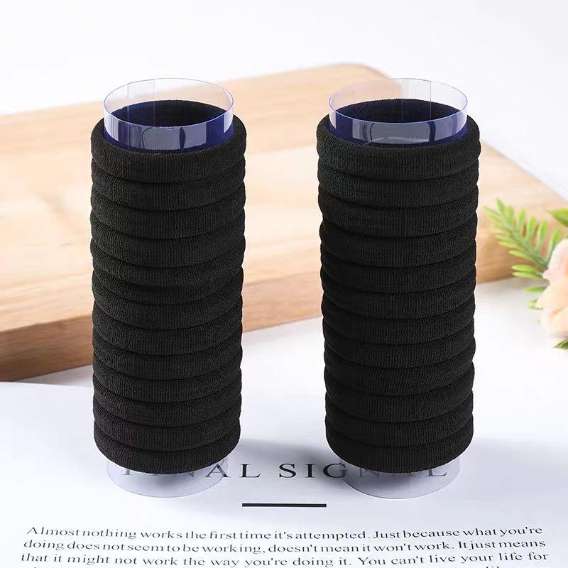 lanlan ornament seamless hairband small size high elastic hair band simple all-match basic hair rope stall rubber band details Picture