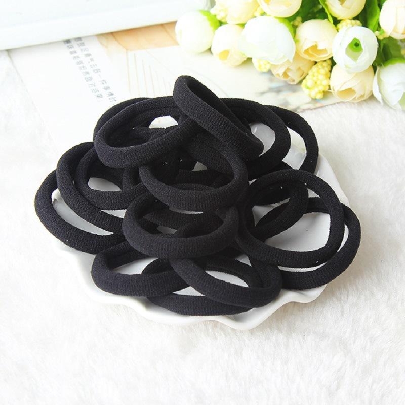 lanlan ornament seamless hairband small size high elastic hair band simple all-match basic hair rope stall rubber band full figure