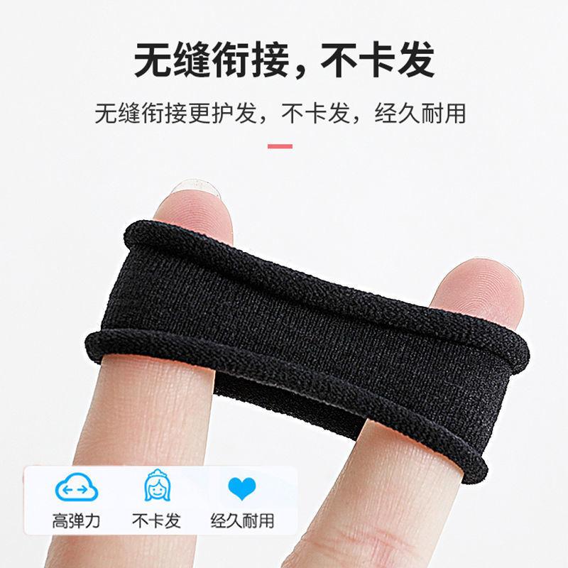 lanlan ornament seamless hairband small size high elastic hair band simple all-match basic hair rope stall rubber band Application Scenario