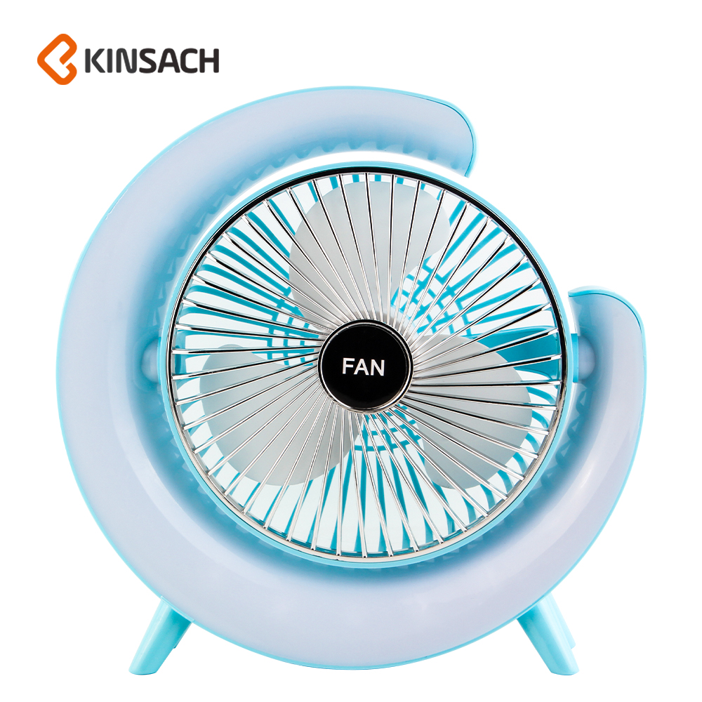 KINSACA Star Source type-c Charging Fan Light LED