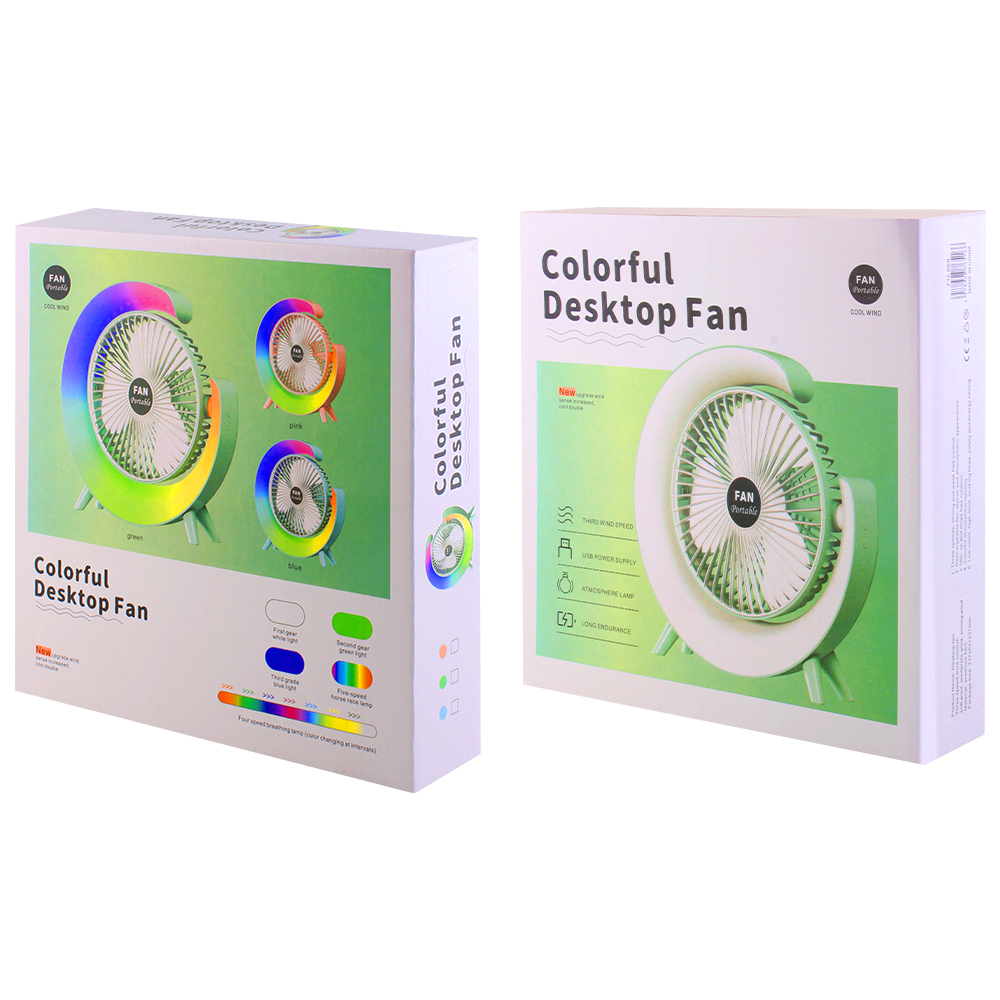 KINSACA Star Source type-c Charging Fan Light LED Application Scenario