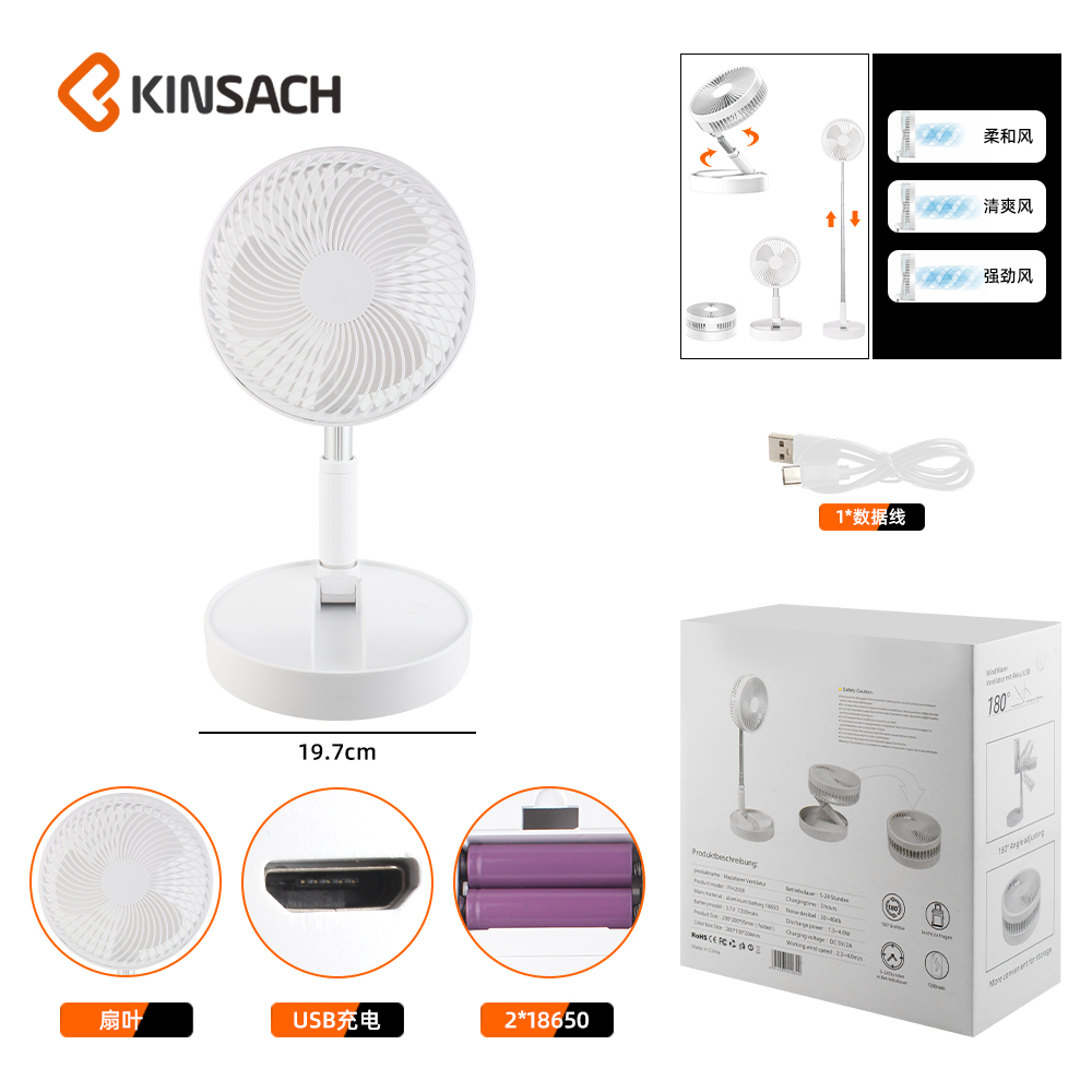 风扇/挂腰风扇/电暖扇/小风扇/脖子电扇产品图