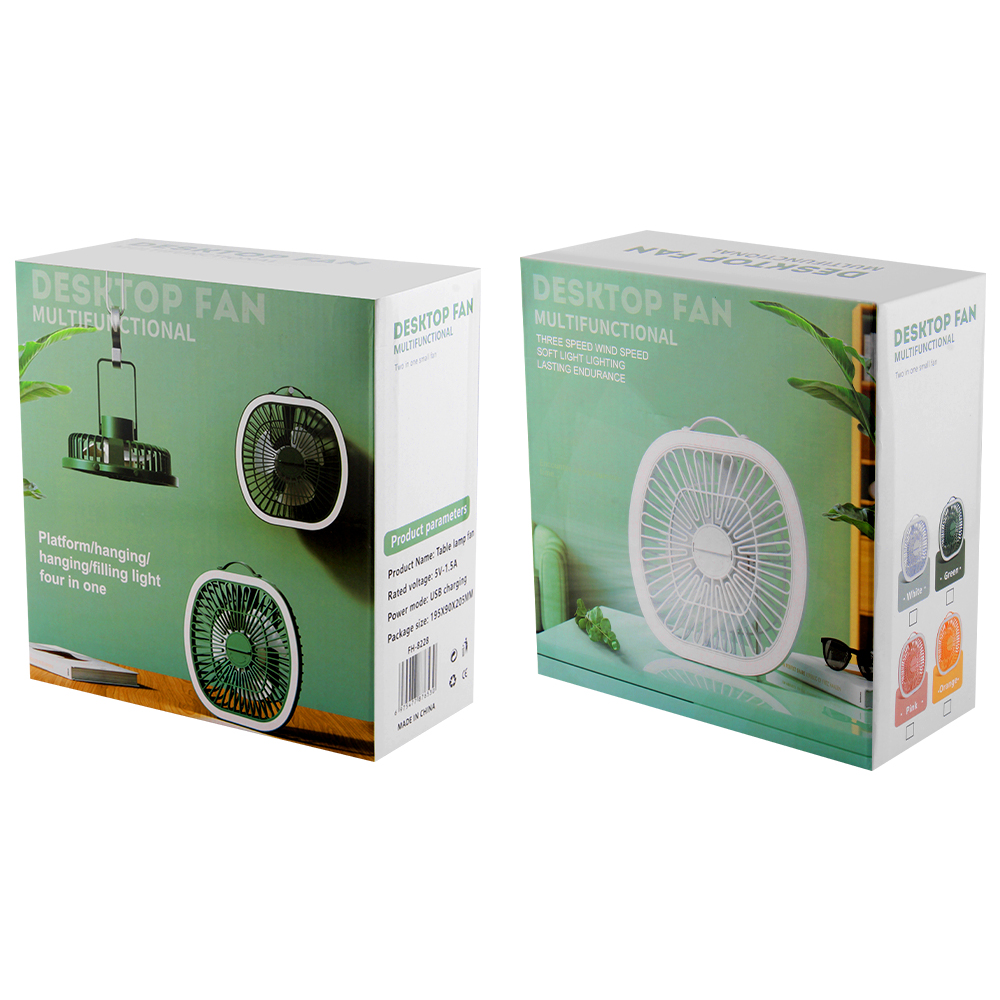 KINSACA Star Source type-c Charging Fan Light LED Application Scenario
