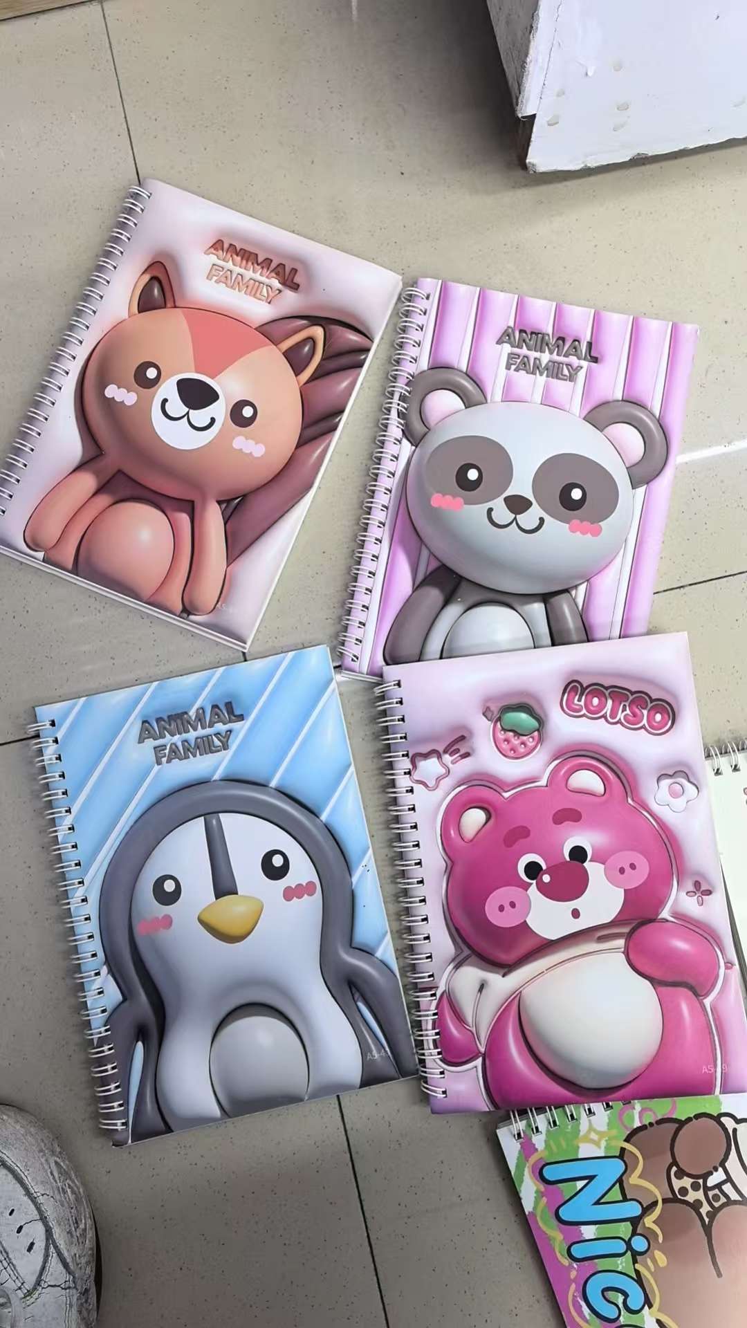 3D regular soft copy, handwritten copy, notepad A5 Kabibala detail image 17