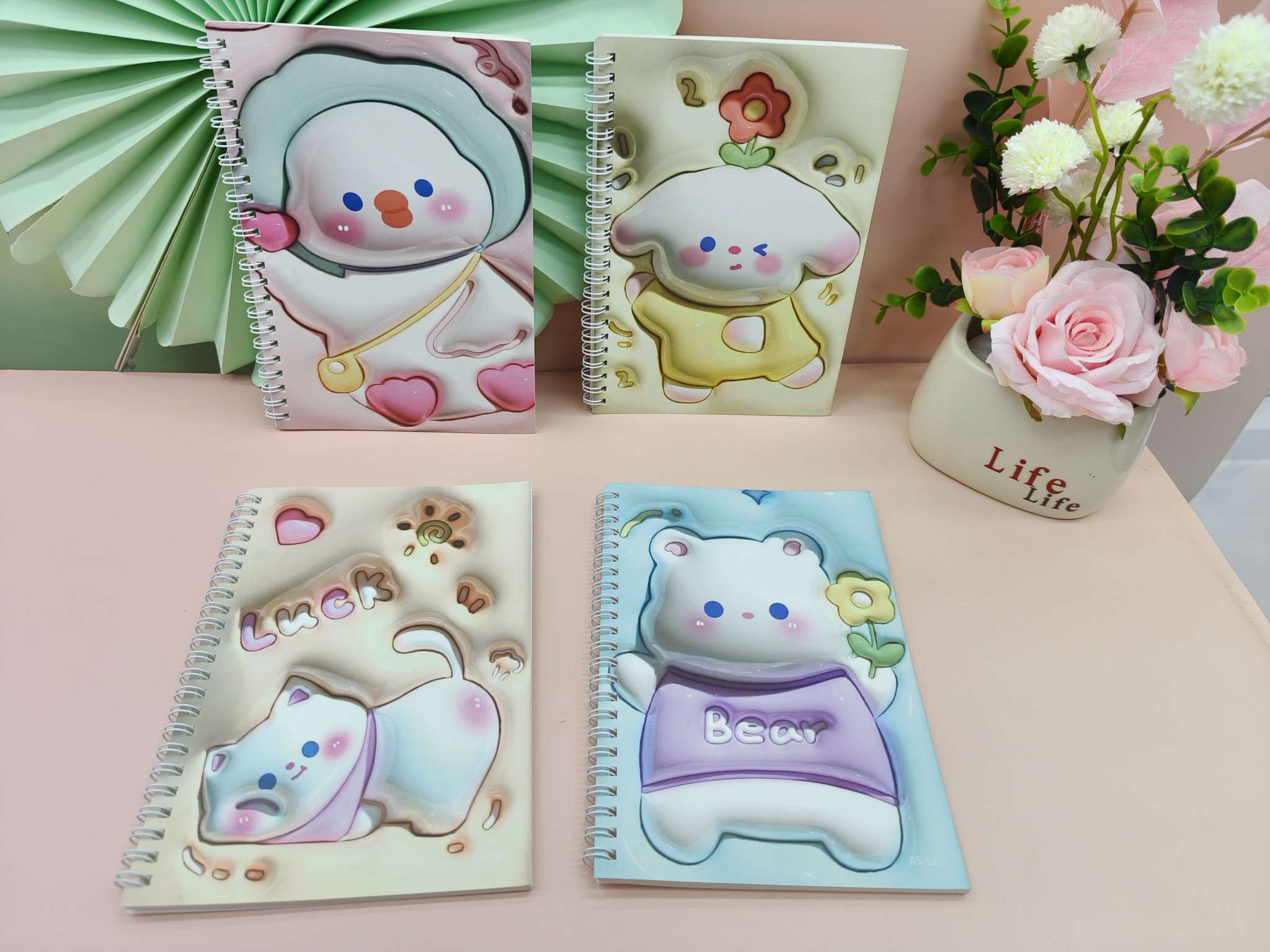 3D regular soft copy, handwritten copy, notepad A5 Kabibala detail image 9