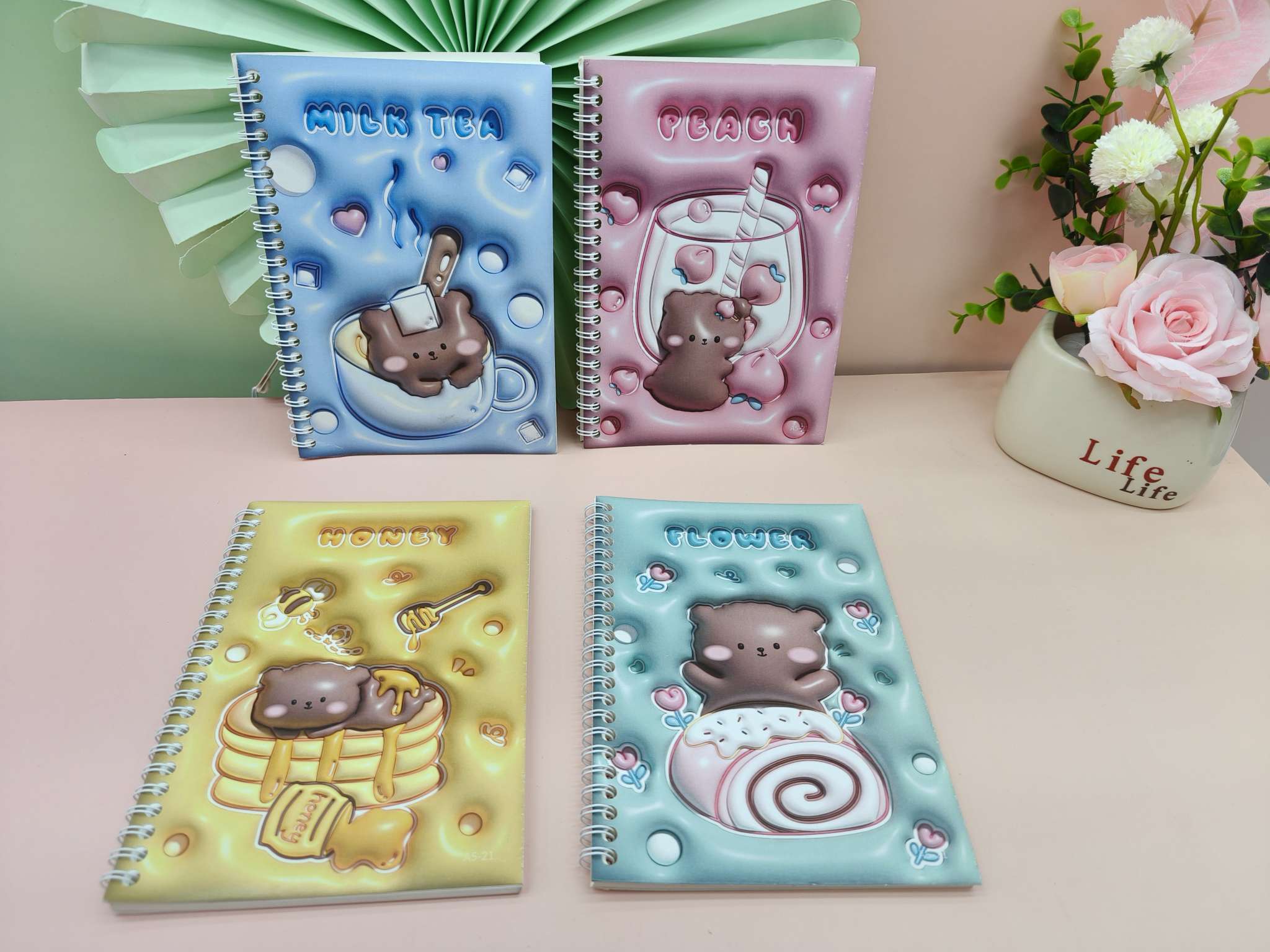 3D regular soft copy, handwritten copy, notepad A5 Kabibala detail image 11