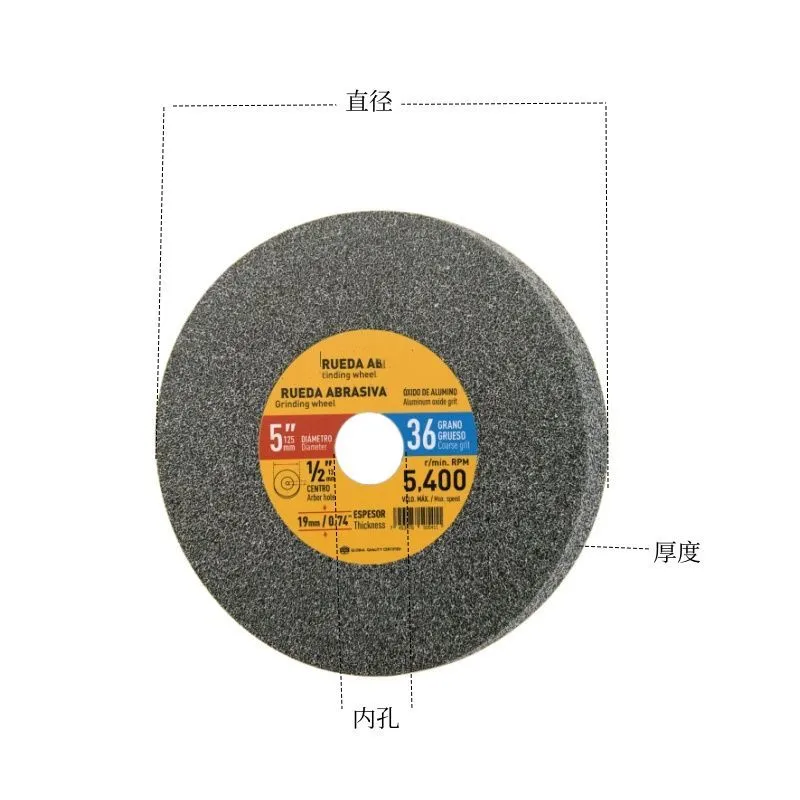 High-quality wear-resistant ceramic grinding wheel precision grinding tools are suitable for grinding and polishing the surfaces of various materials detail image 7