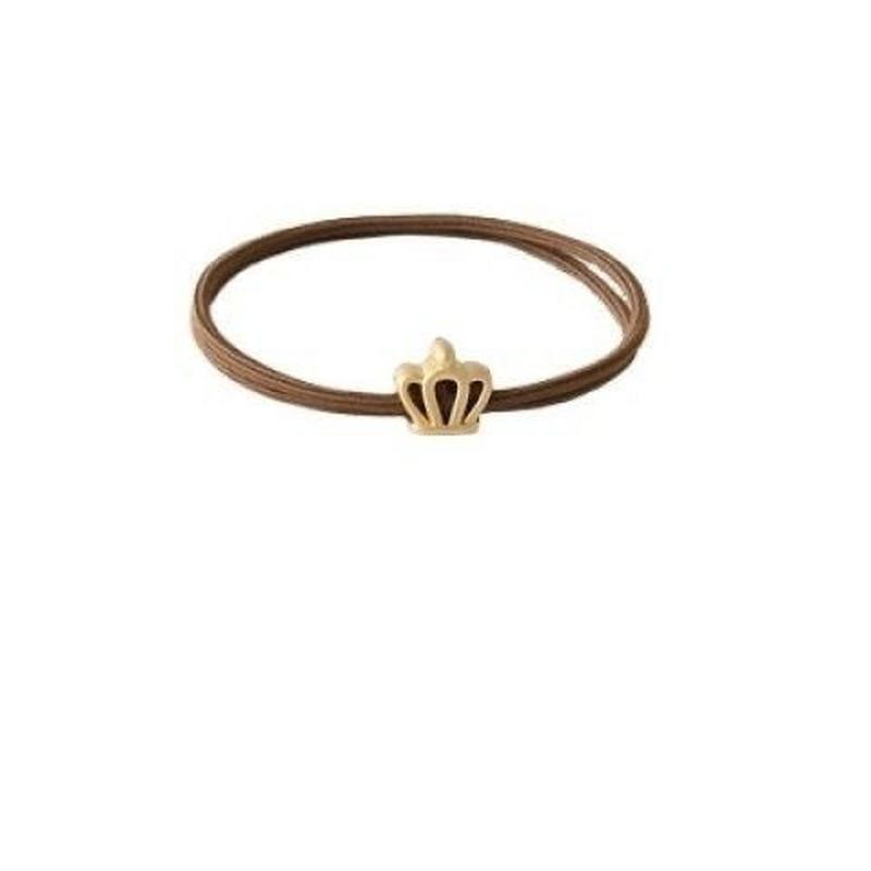 2023 new high elastic hair rubber band hair band women's simple graceful high ponytail durable headband high-grade hair accessories Item Picture