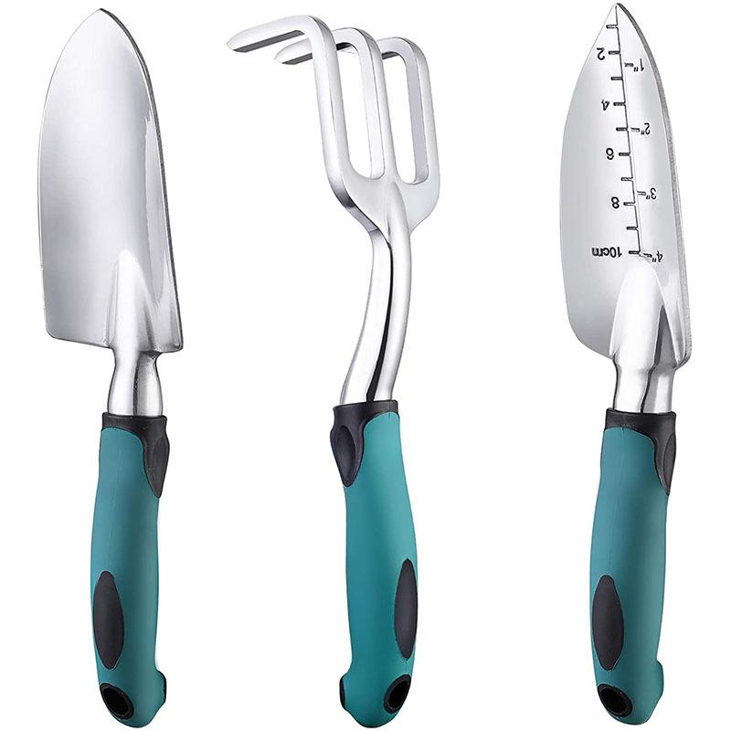 Agricultural Tools Set Three-Piece Set Aluminum Alloy Garden Tool Kit Gardening Tools