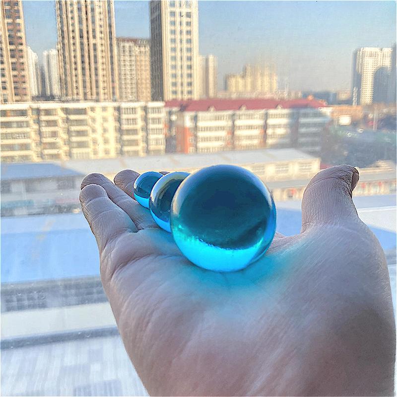 Transparent Glass Ball Multi-Color Crystal Ball Candy Glass Marbles Creative Glass Ball Application Scenario