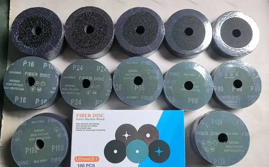 Various specifications of sandpaper grinding discs, steel paper grinding discs, sandpaper belts, sandpaper belts detail image 4