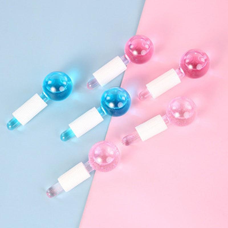 ice wave beauty ball beauty salon korean facial eye ice therapy facial massage care anti-freezing glass ball