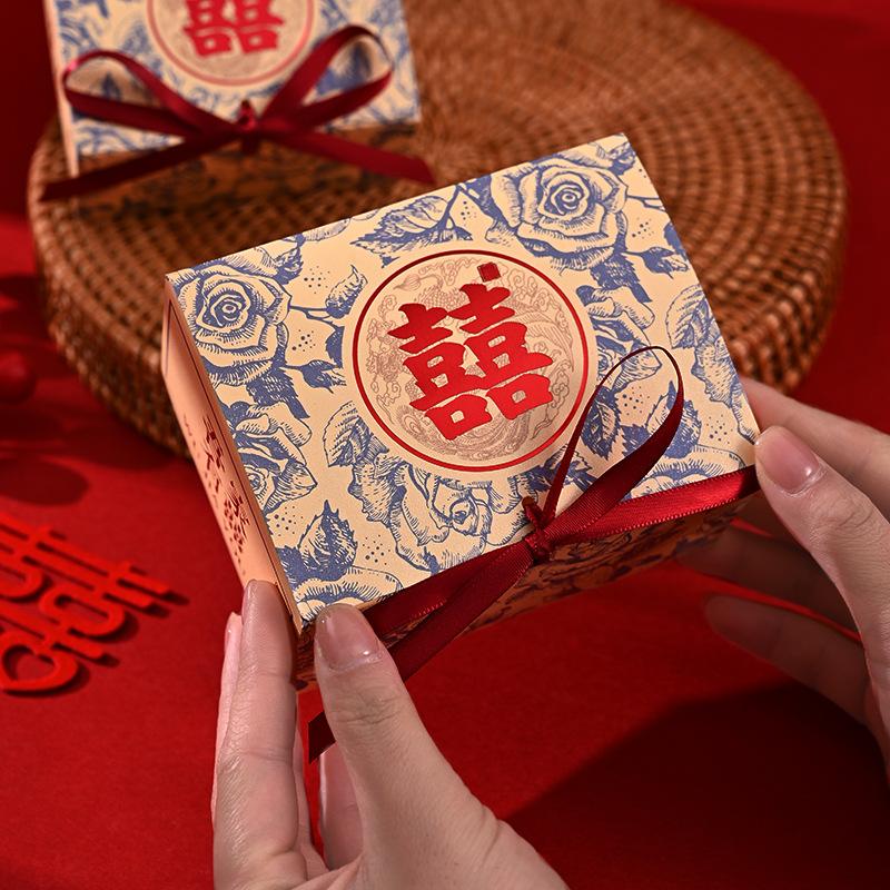 new chinese ethnic style wedding wedding candies box chinese style wedding gift paper box wedding candies box wedding candies box wholesale