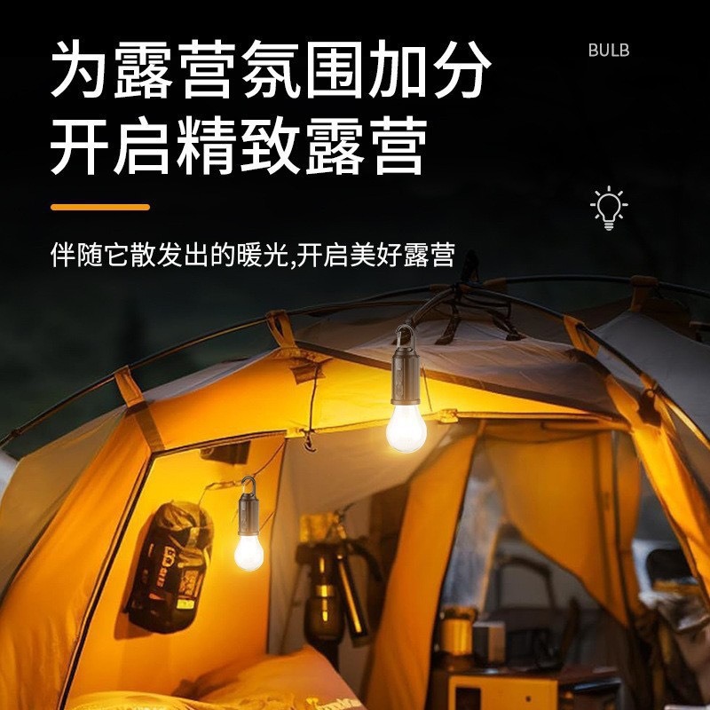 跨境复古户外太阳能充电球泡帐篷灯露营灯氛围灯钨丝灯泡详情图4