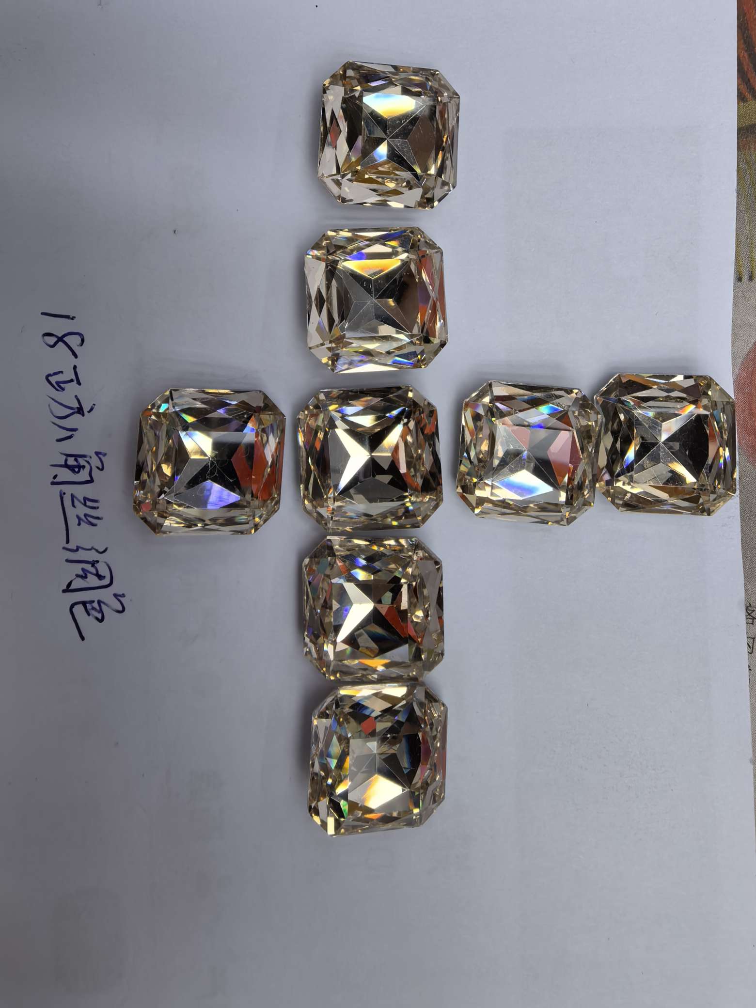 Jinli cristal de seda serie 18 anis no. 027