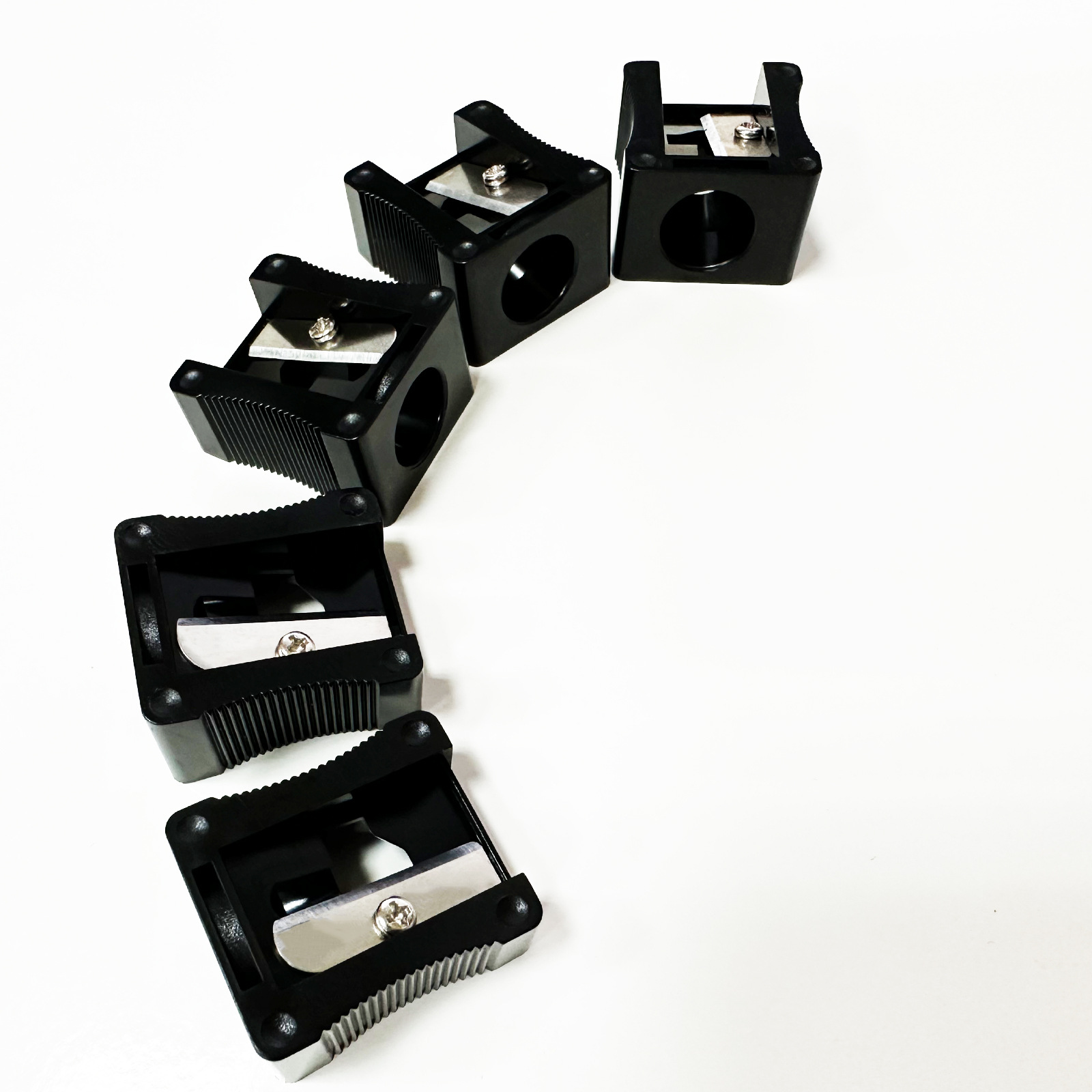 大孔卷笔刀粗杆削笔刀眉笔转笔刀学生铅笔刀大号削笔器通用卷笔刀详情图3