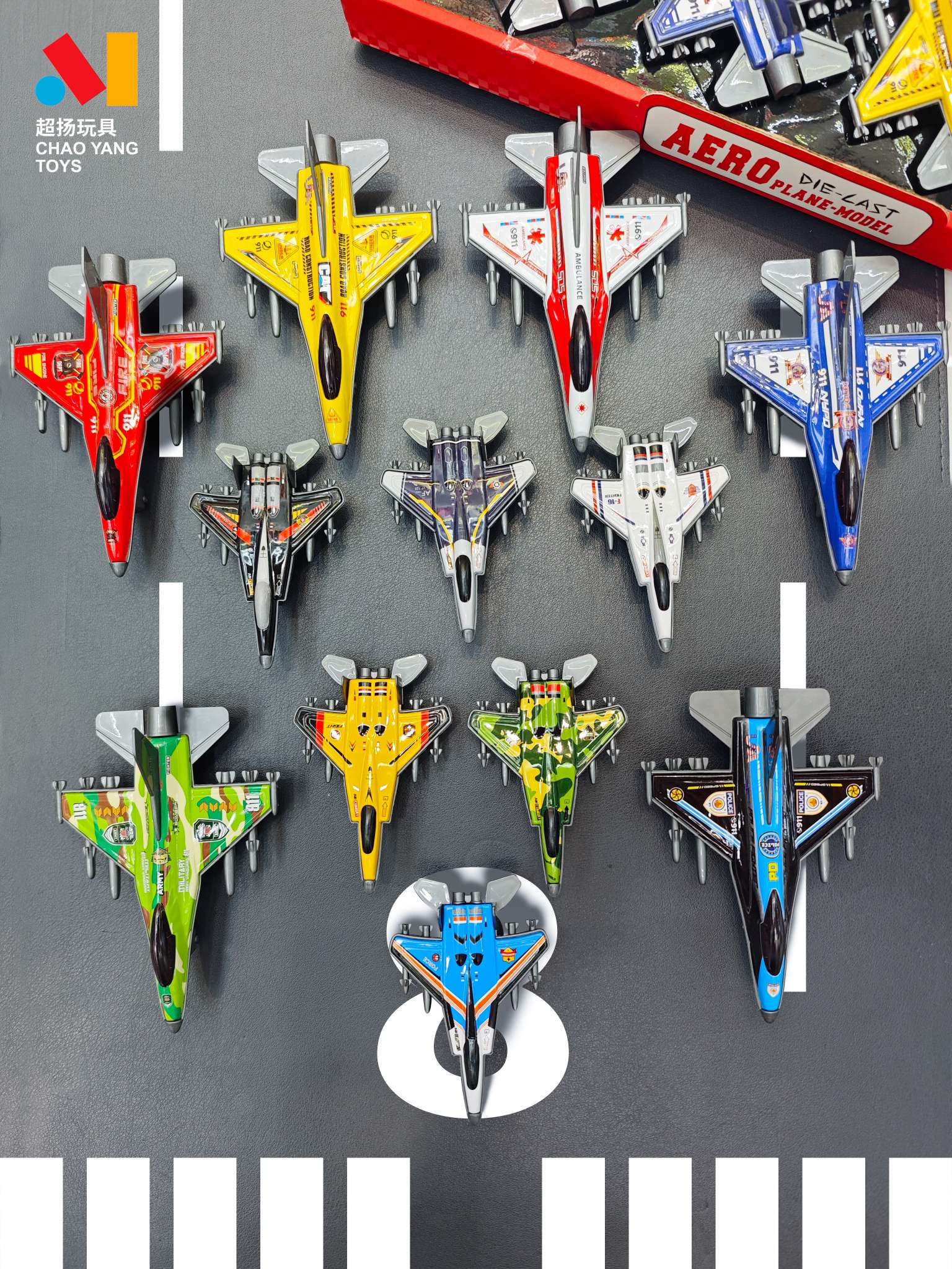 玩具飞机 回力车 多款混色 汽车玩具 metal详情图1