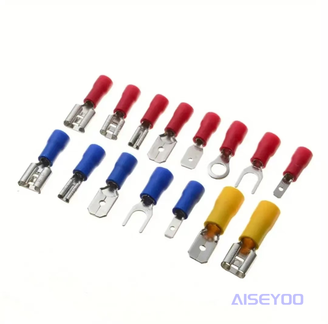 1200PCS cold-pressed terminal combination, export box terminal, wiring terminal set, set connector, automotive wire connector box, copper nose wiring terminal pic 5