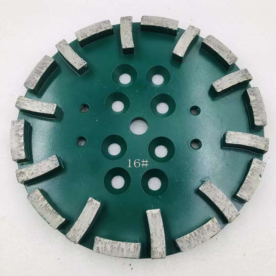 Concrete diamond grinding disc diamond cutter head detail image 3